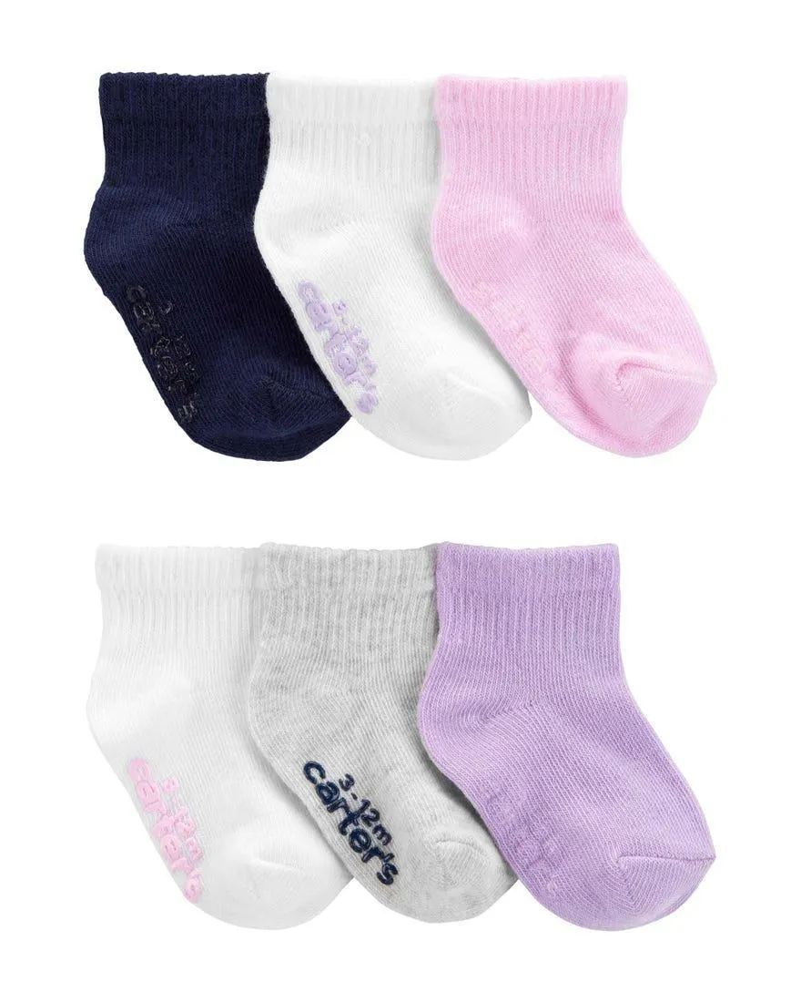 6-Pack Crew Socks