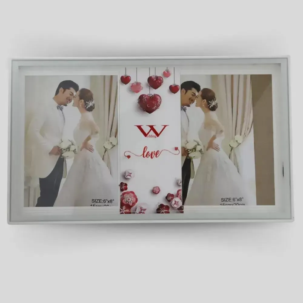 LED Picture Photoframe Tabletop Night Bedside frame with Lights- 36.5X21.5cm