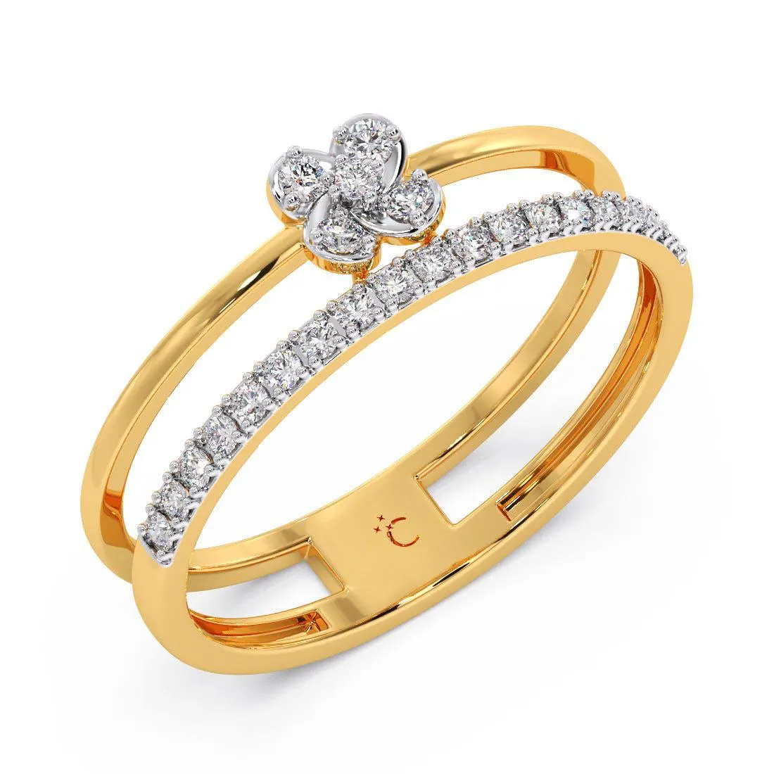 Floral Delusion Diamond Ring