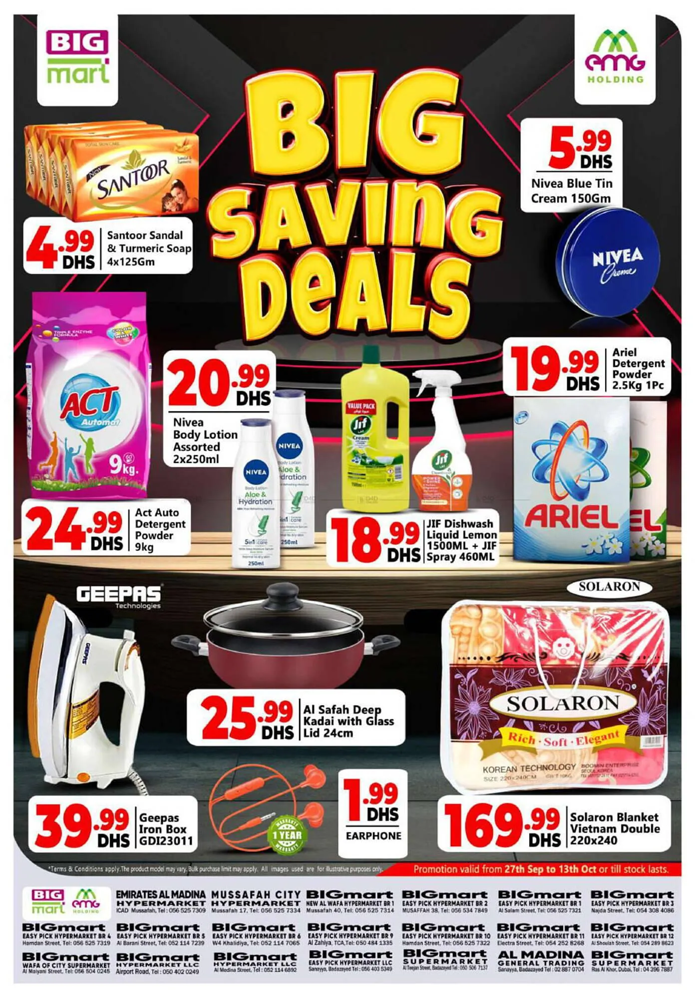 Bigmart catalogue from 27 September to 13 October 2024 - Offers page 1