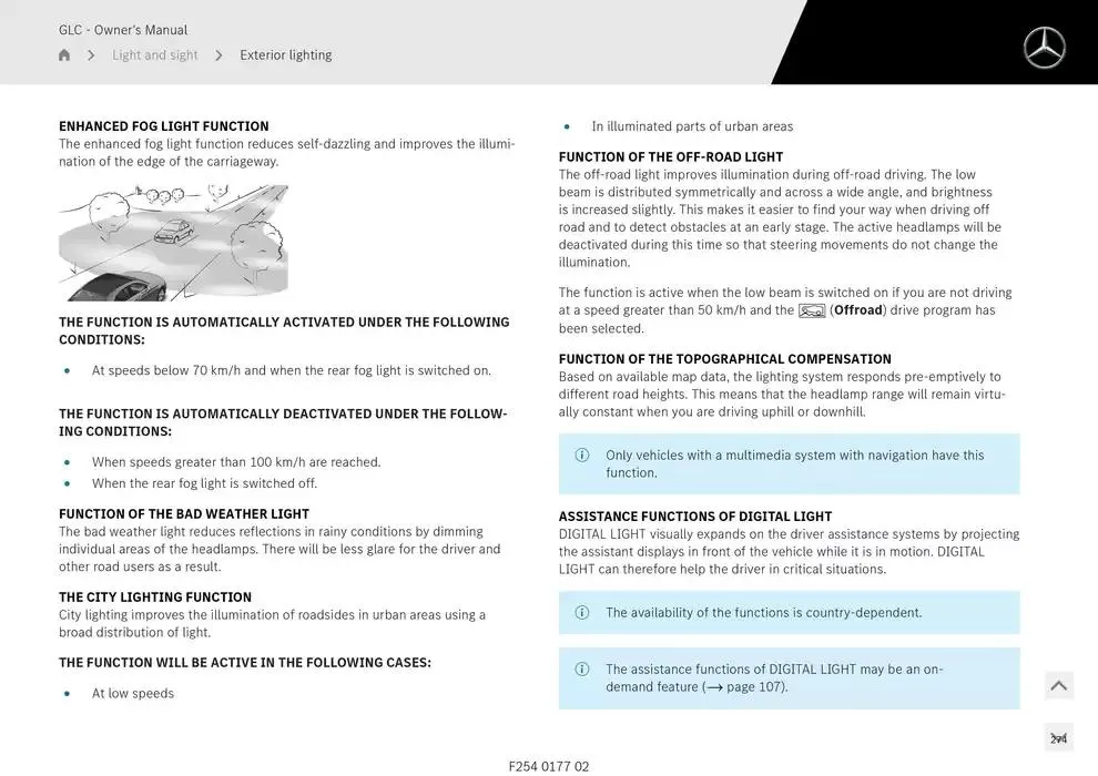 GLC SUV from 14 January to 30 April 2025 - Offers page 274