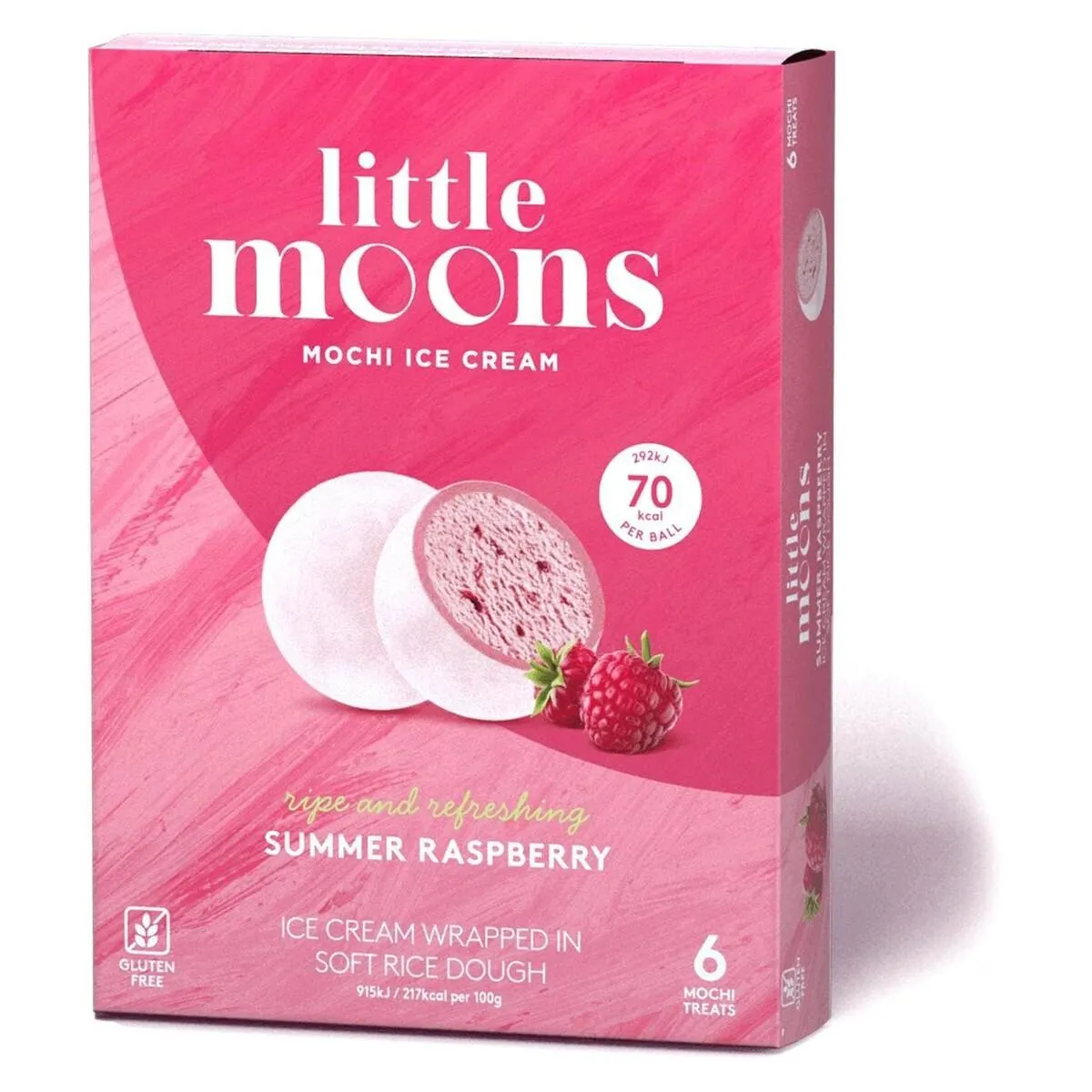 Little Moons Raspberry Mochi Ice Cream 192 g