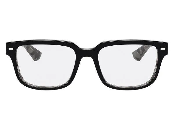 Black on Gray Havana Square Frame