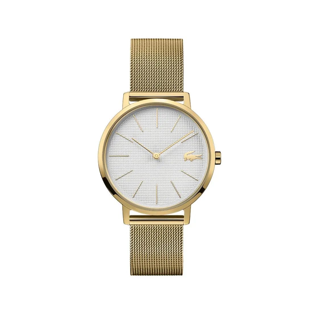 Lacoste Moon Womens Silver & White Dial Watch