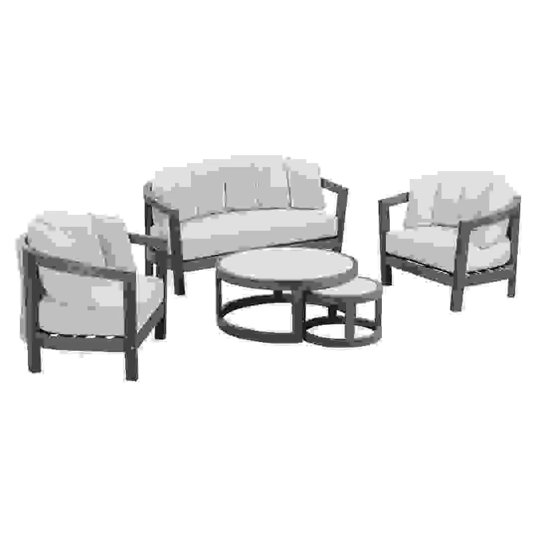 Antigua 4-Seater Acacia Wood Sofa Set