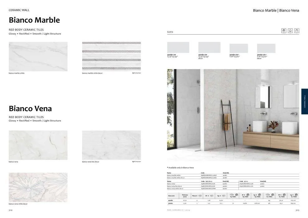 Surfaces Porcelain and Ceramics 2024 from 2 February to 31 December 2024 - Offers page 164