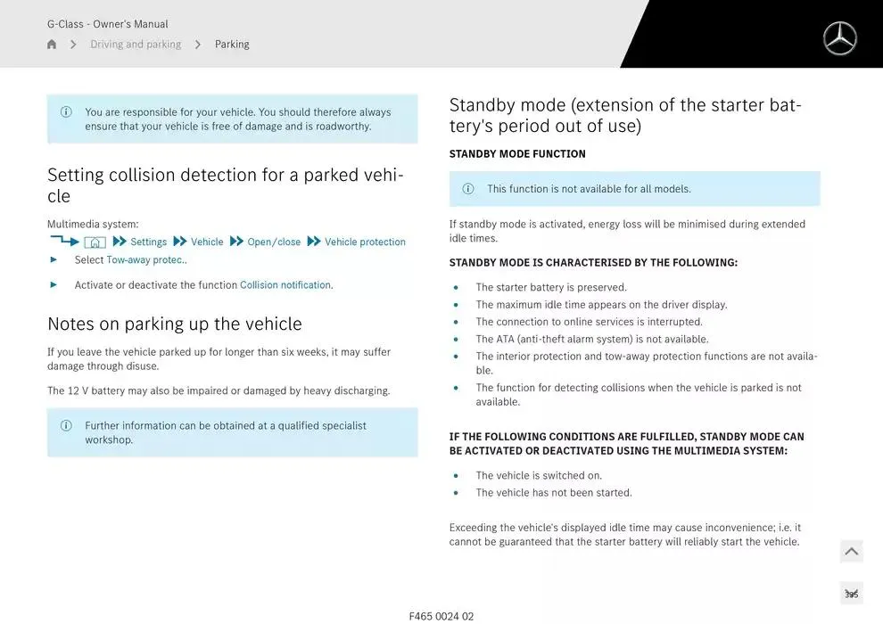 G-Class SUV from 14 January to 30 April 2025 - Offers page 335