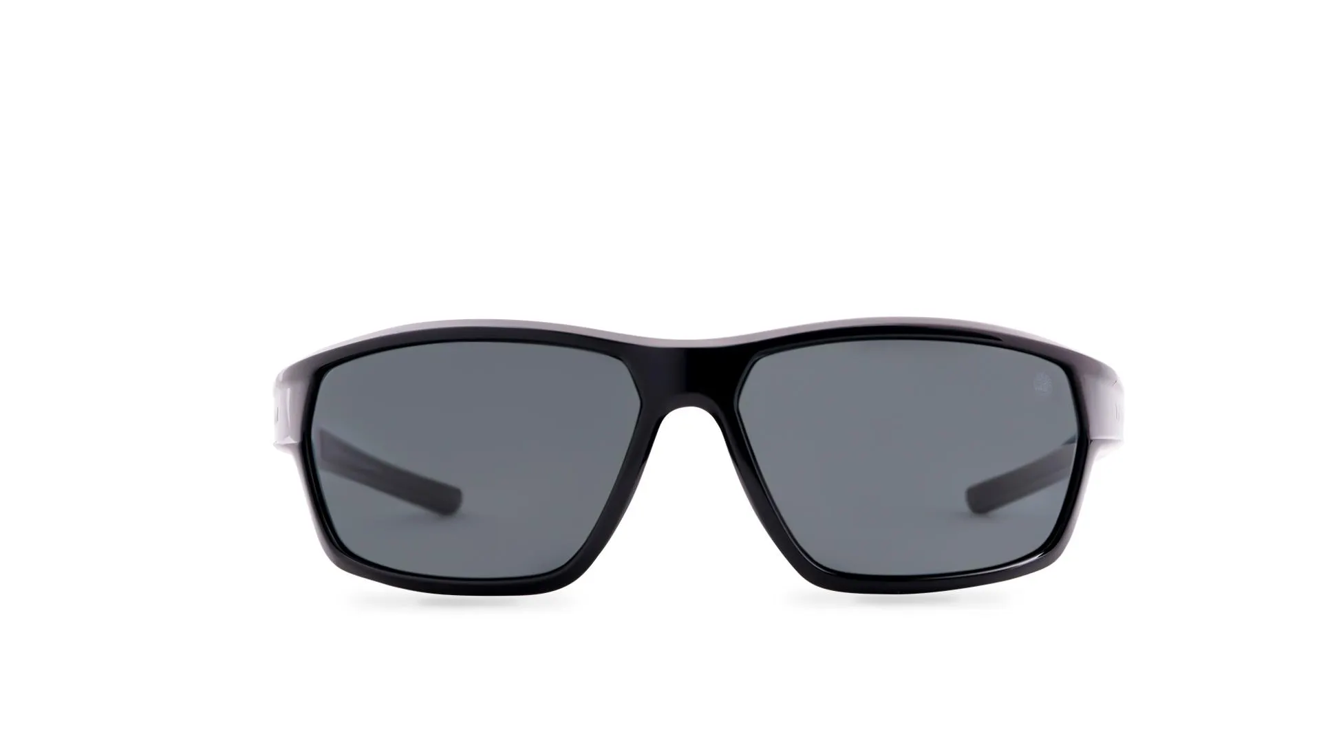 Men Rectangle Matte Black Sunglass