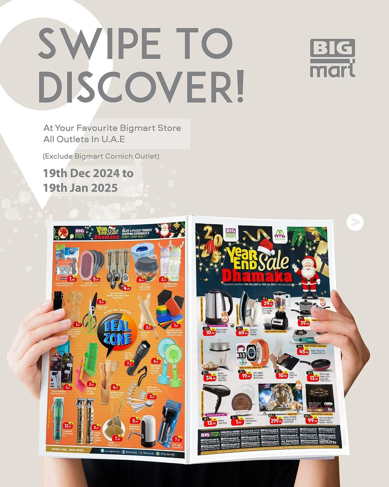 Bigmart catalogue from 19 December to 19 January 2025 - Offers page 1
