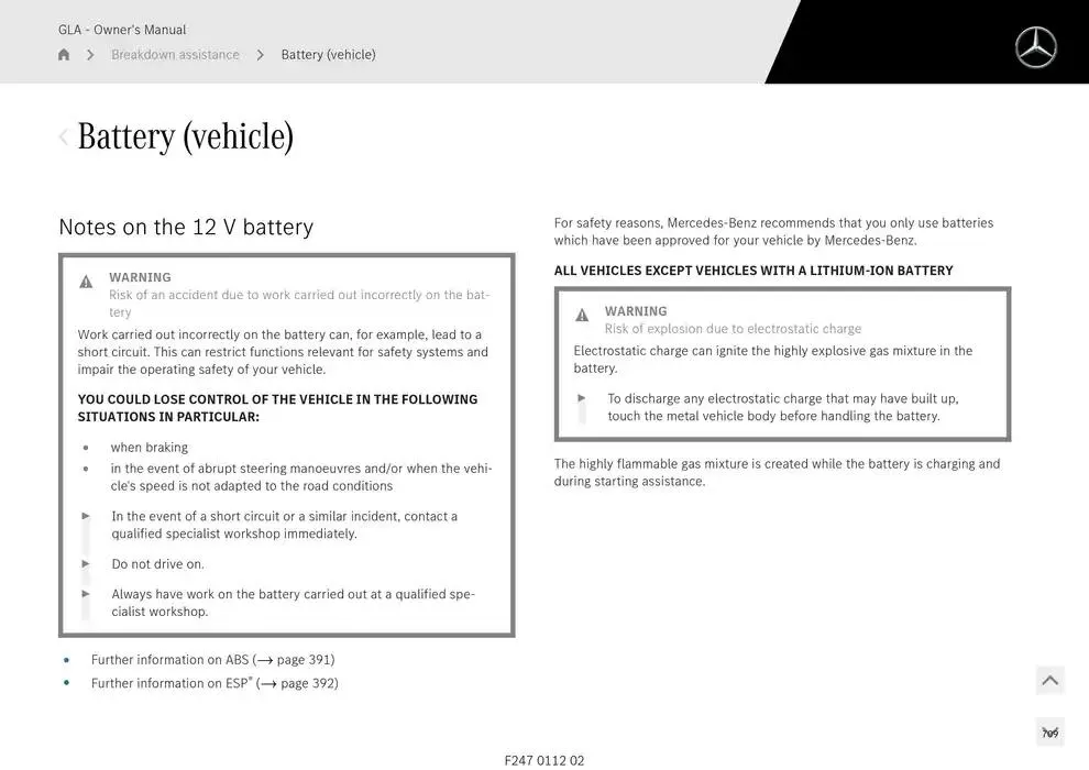 GLA SUV from 14 January to 30 April 2025 - Offers page 709