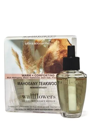 Mahogany Teakwood Increased Intensity Wallflowers Refills 2-Pack