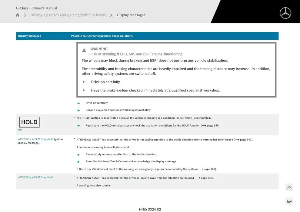 G-Class SUV from 14 January to 30 April 2025 - Offers page 809