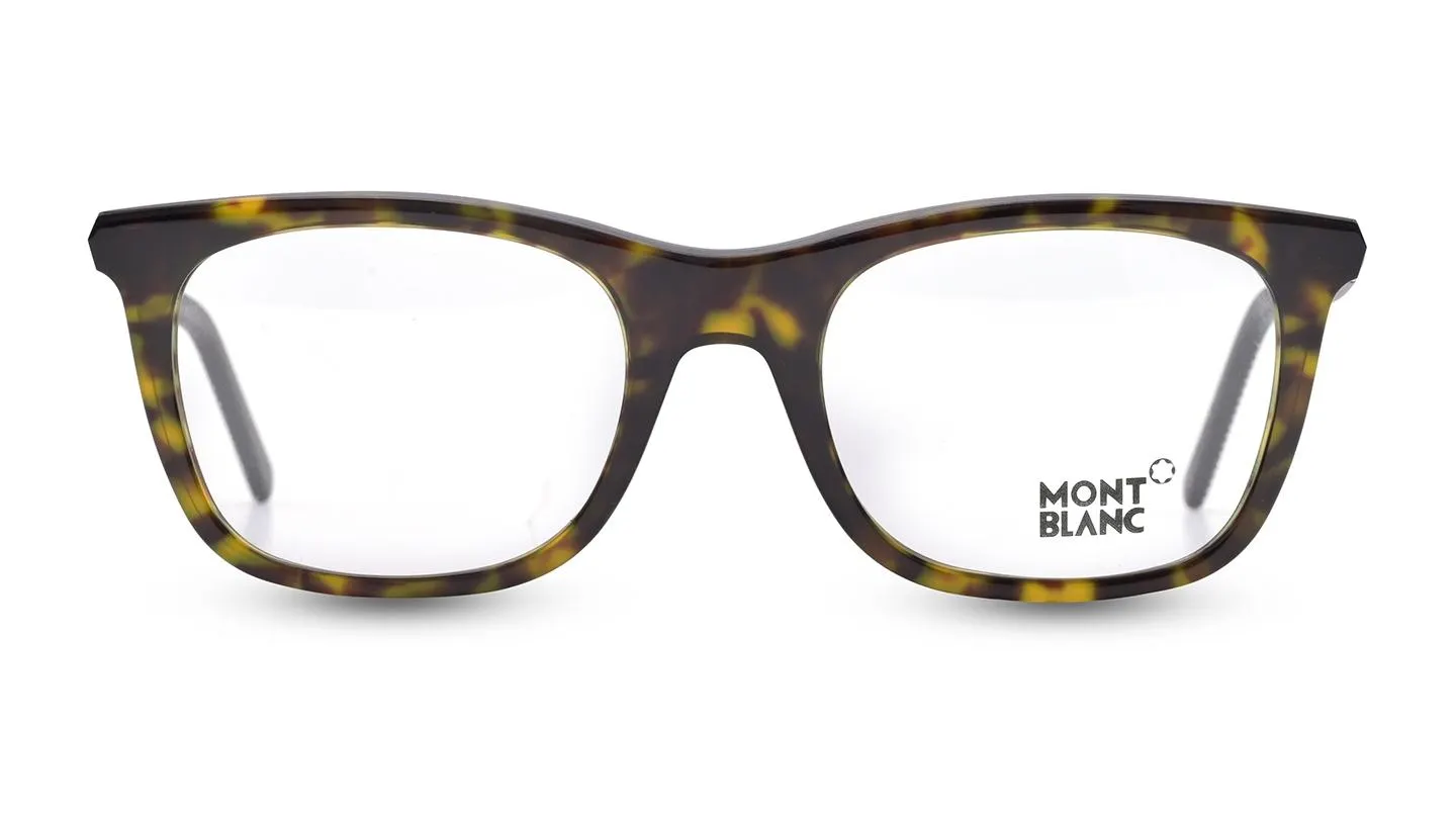 Men Geometric Havana Eyeglass