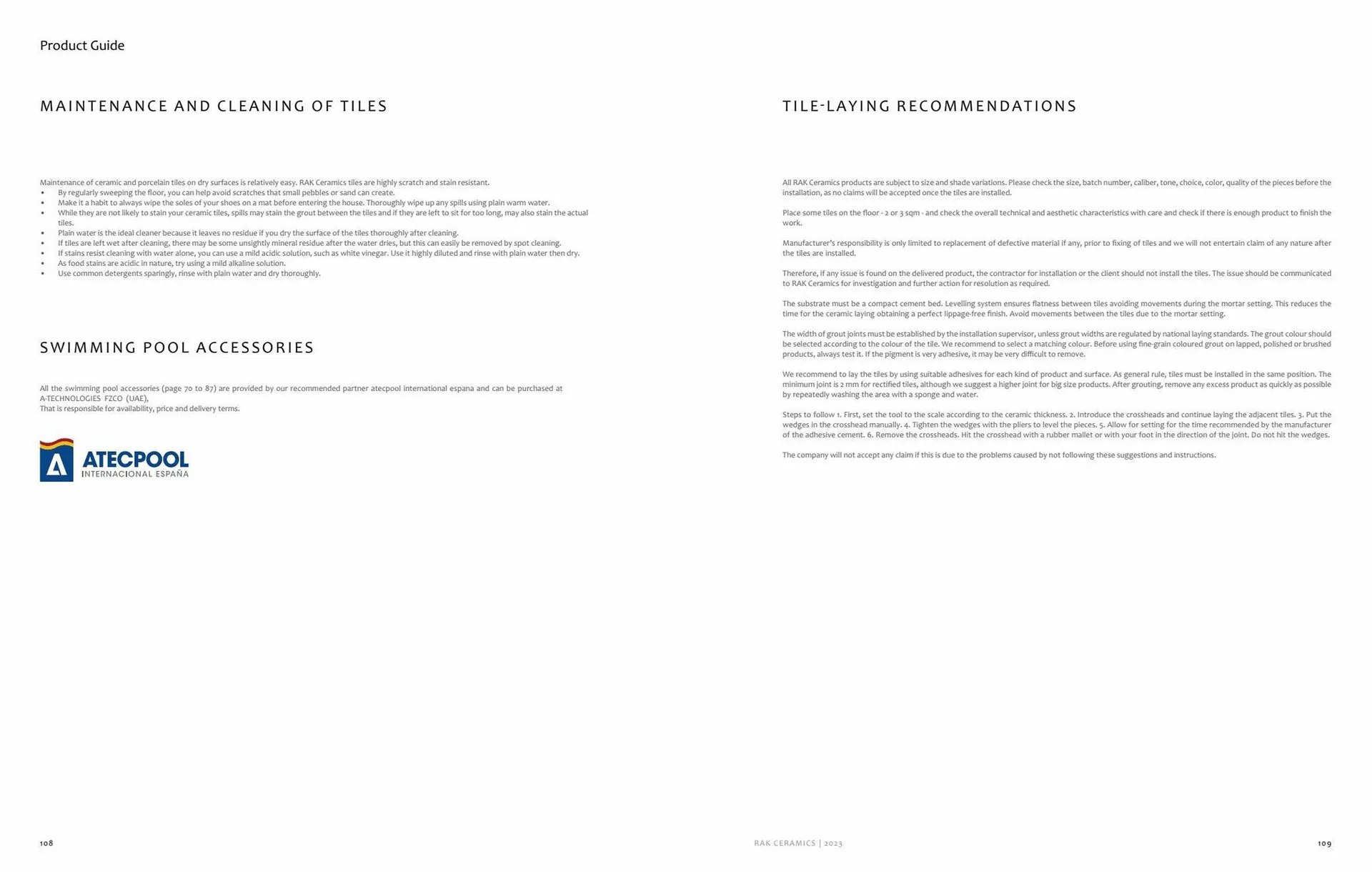 Rak Ceramics catalogue from 1 September to 7 September 2023 - Offers page 55