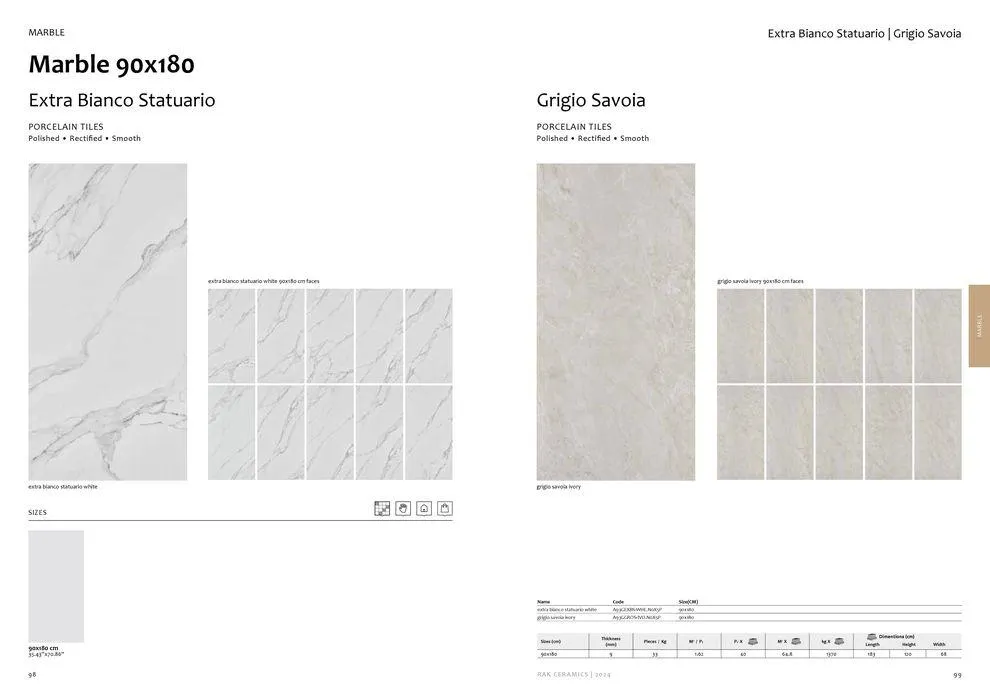 Surfaces Porcelain and Ceramics 2024 from 2 February to 31 December 2024 - Offers page 51