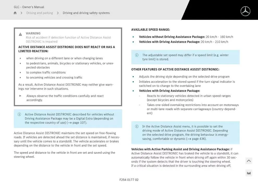 GLC SUV from 14 January to 30 April 2025 - Offers page 428