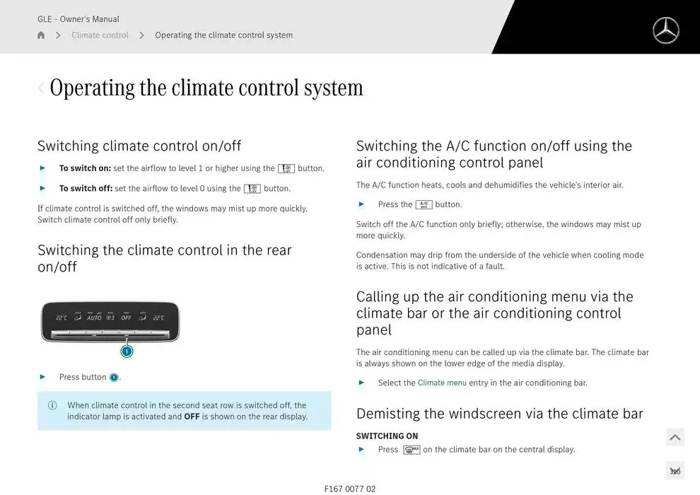 GLE SUV from 14 January to 30 April 2025 - Offers page 320