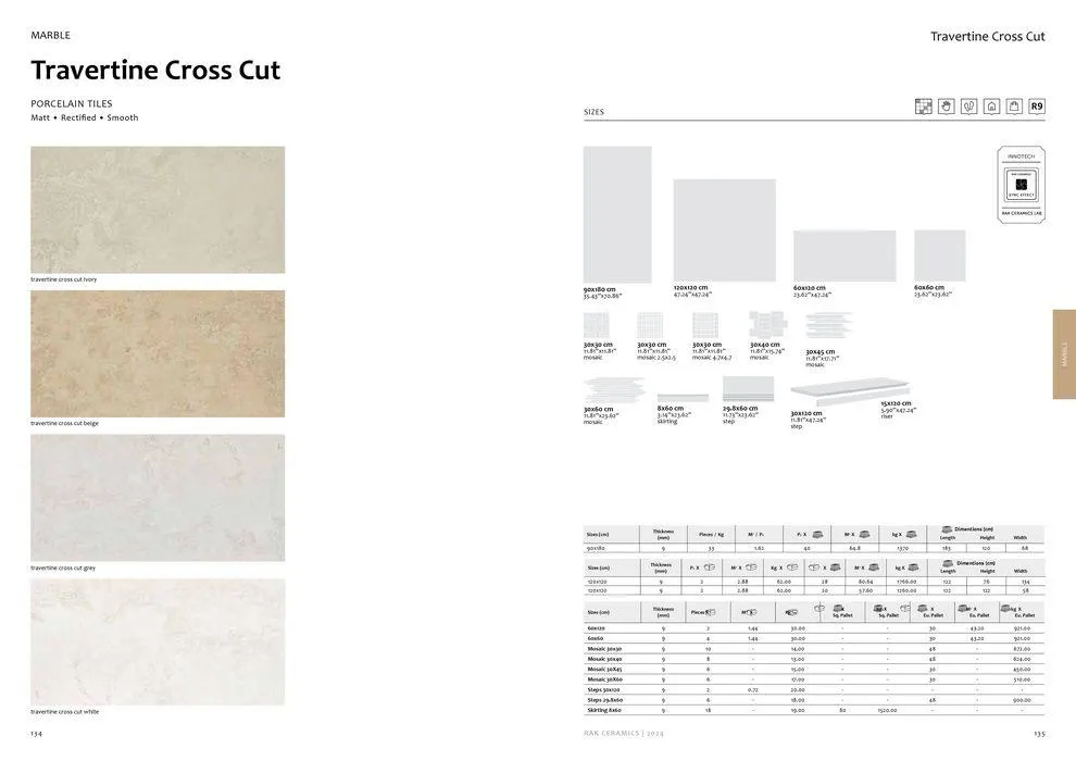 Surfaces Porcelain and Ceramics 2024 from 2 February to 31 December 2024 - Offers page 69