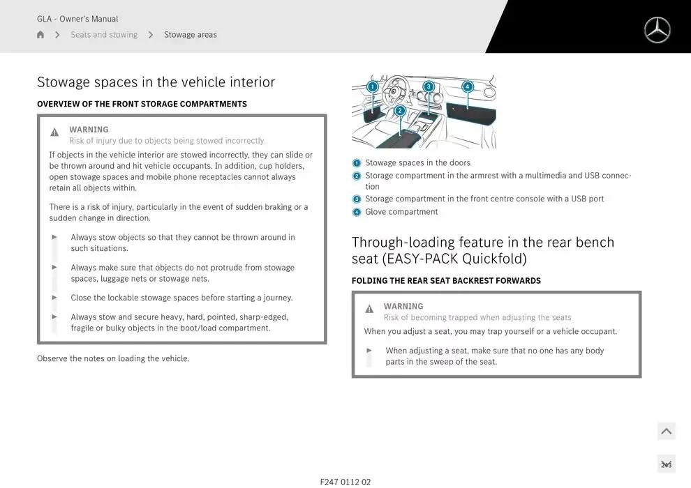 GLA SUV from 14 January to 30 April 2025 - Offers page 243
