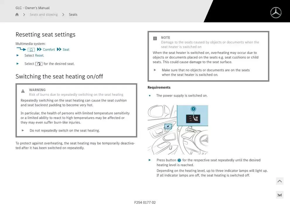 GLC SUV from 14 January to 30 April 2025 - Offers page 233