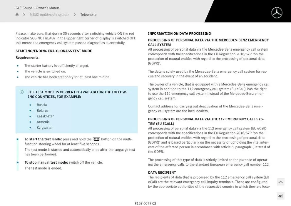 GLE Coupé from 14 January to 30 April 2025 - Offers page 681