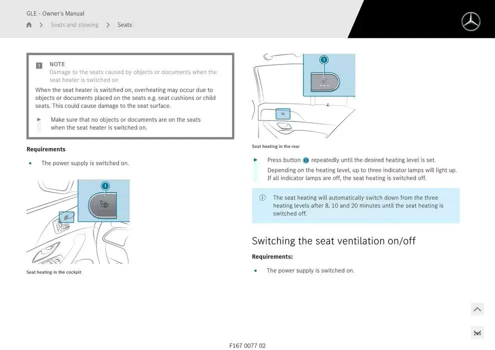 GLE SUV from 14 January to 30 April 2025 - Offers page 245