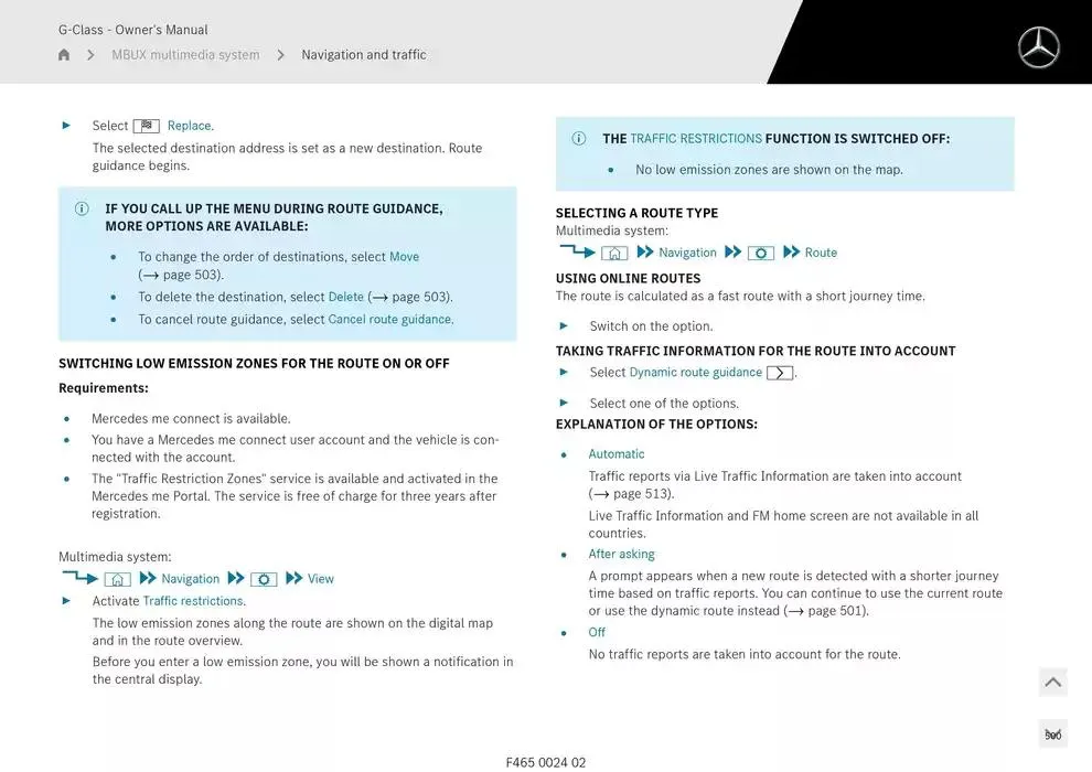 G-Class SUV from 14 January to 30 April 2025 - Offers page 500