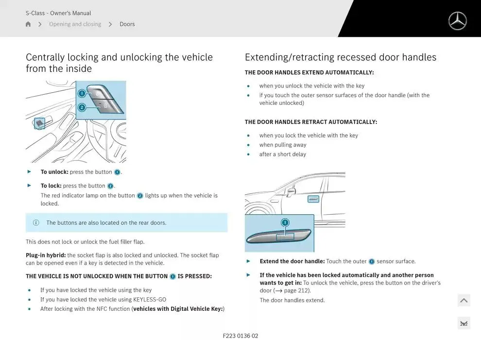S-Class Saloon Long from 14 January to 30 April 2025 - Offers page 192