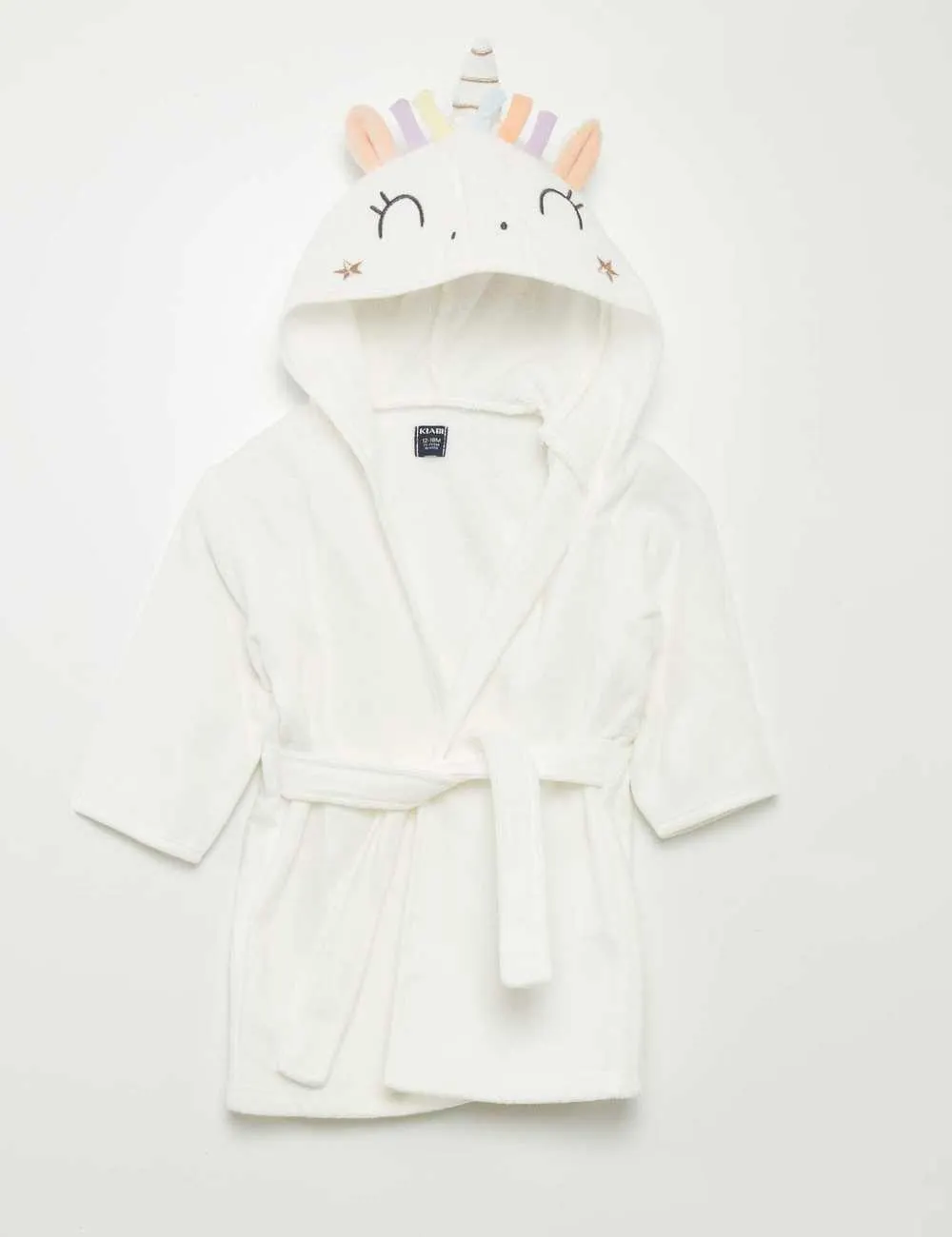 Unicorn towelling dressing gown