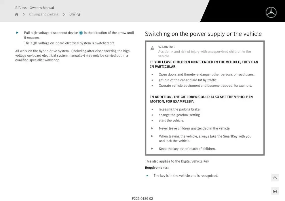 S-Class Saloon Long from 14 January to 30 April 2025 - Offers page 293