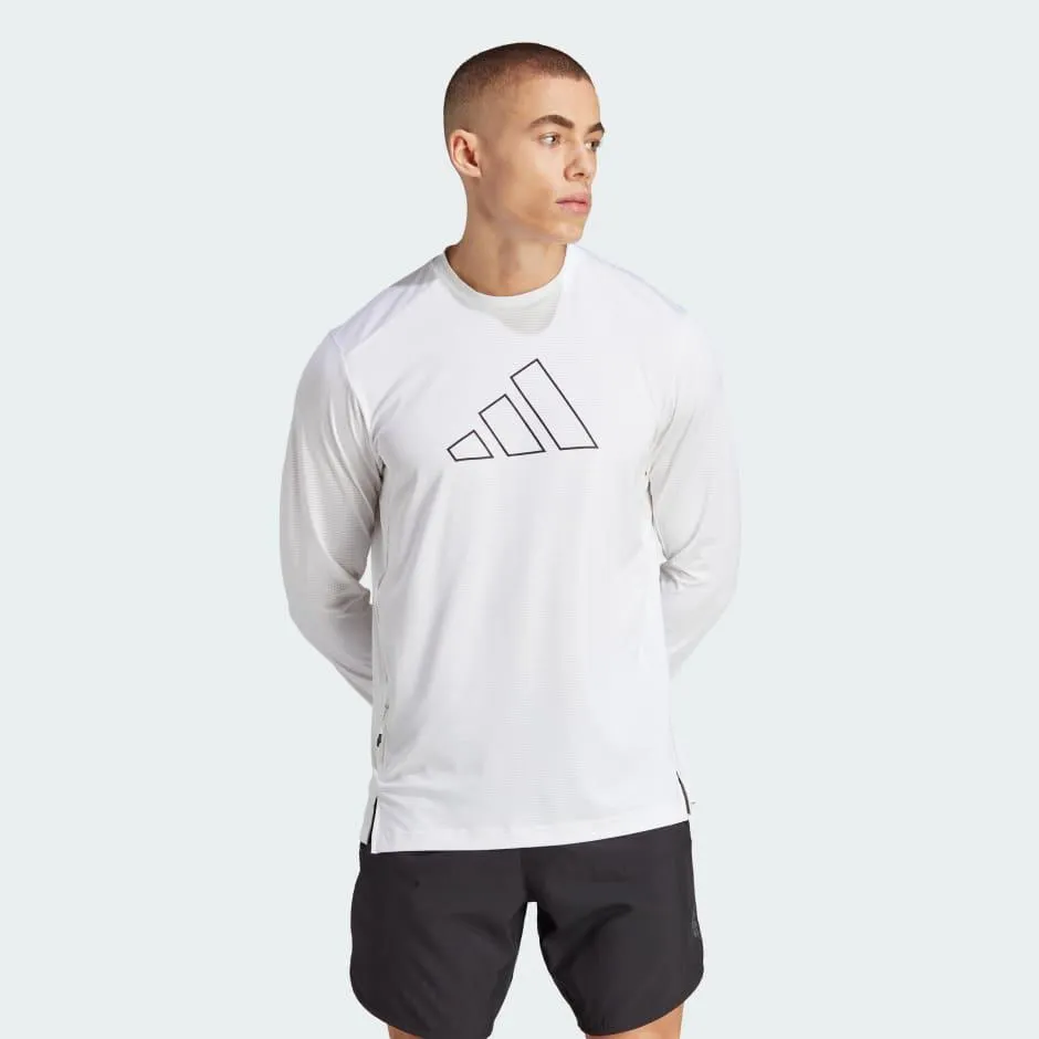 Train Icons Small Logo Long Sleeve Training Tee