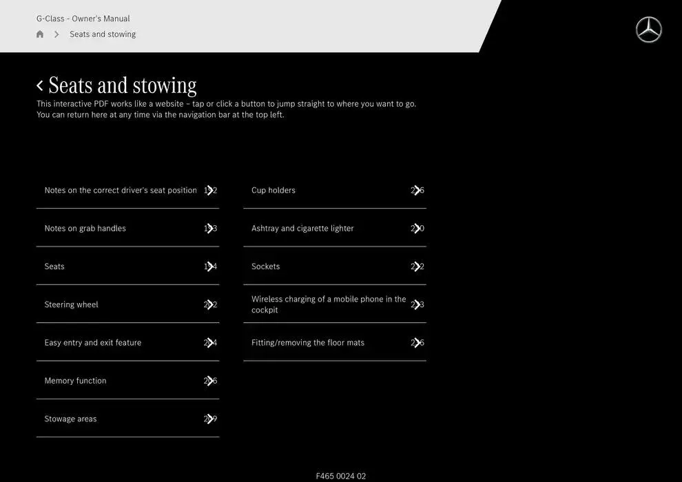 G-Class SUV from 14 January to 30 April 2025 - Offers page 191