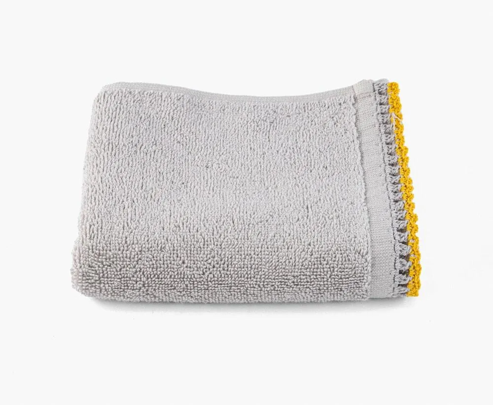 Sandy Face Towel- Grey