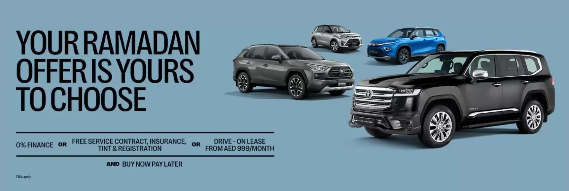 This Ramadan, Catch the Toyota Deals from 21 February to 15 March 2025 - Offers page 1