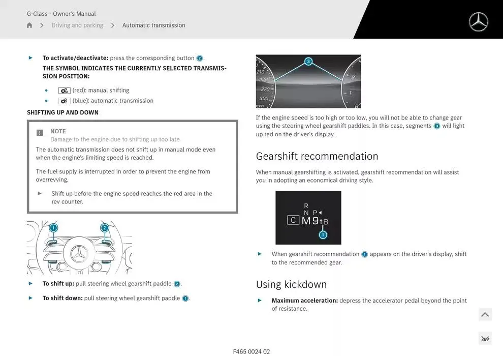G-Class SUV from 14 January to 30 April 2025 - Offers page 309