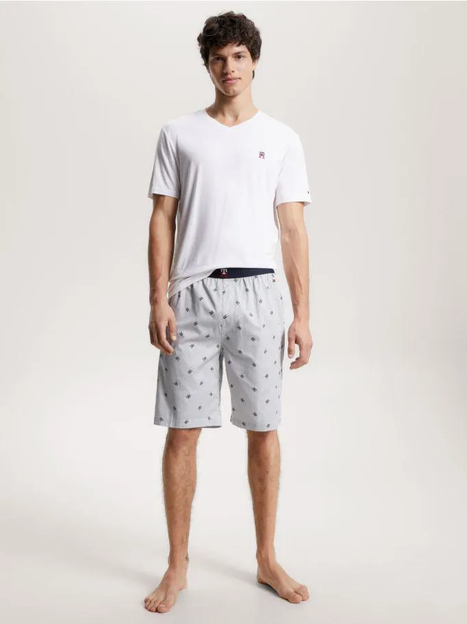 TH Monogram Shorts Lounge Set