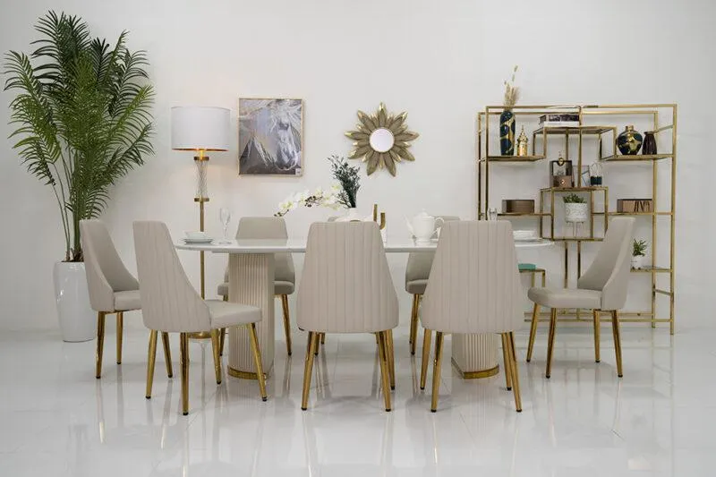 836A Dining Set – 8 Seater