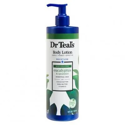 Dr Teal's Rejuvenating Eucalyptus & Spearmint Moisturizing Body Lotion 532 ml
