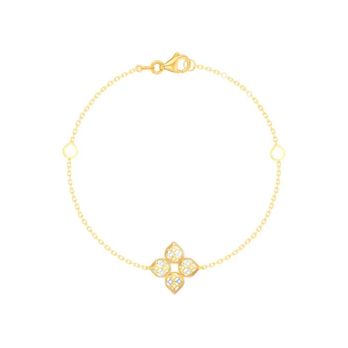 AL Qasr Zahra Bracelet in 18K Yellow Gold