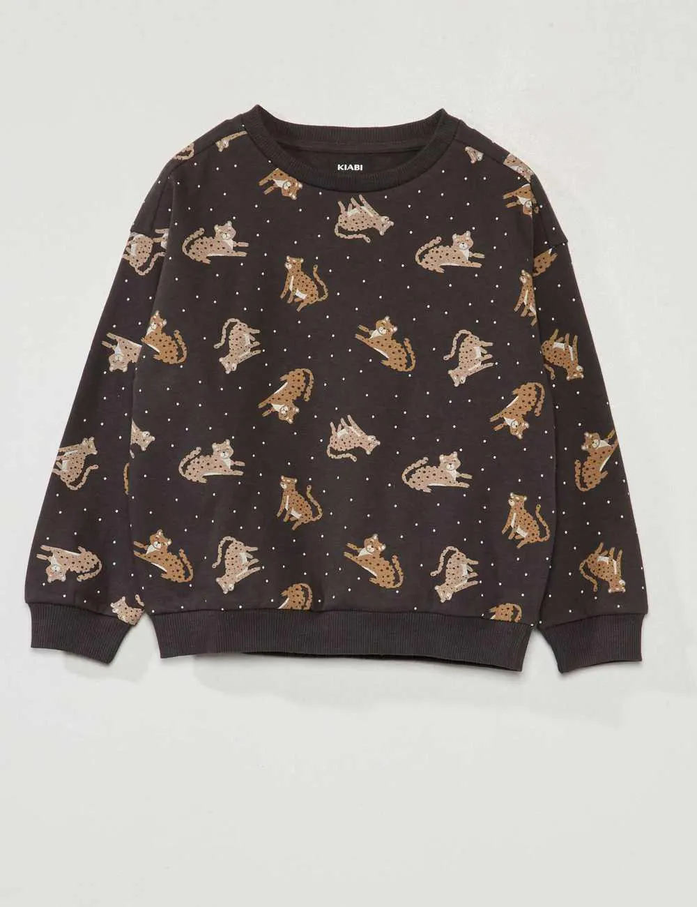 'Panther' sweatshirt fabric sweater