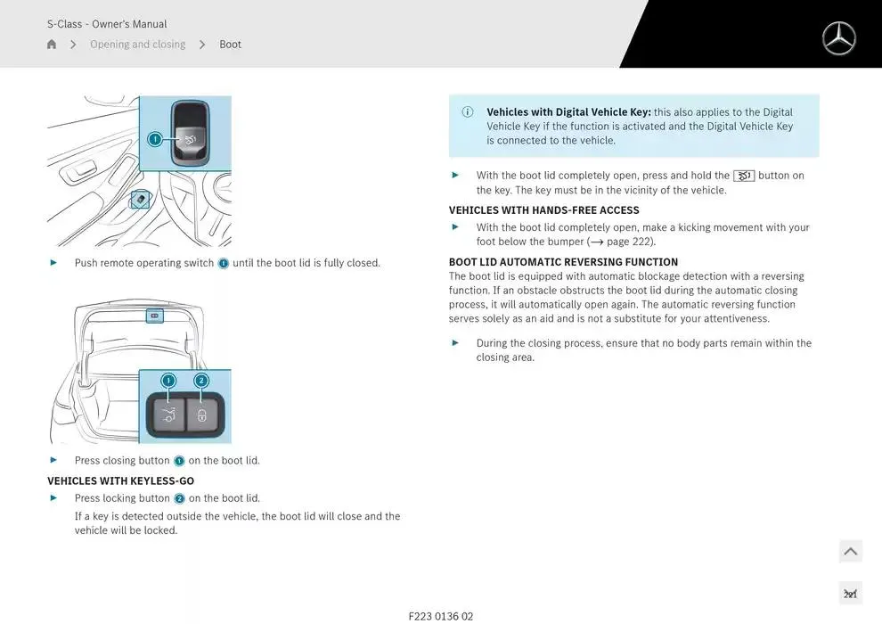 S-Class Saloon Long from 14 January to 30 April 2025 - Offers page 201