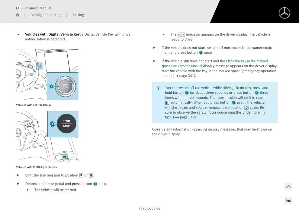 EQS SUV from 14 January to 30 April 2025 - Offers page 340