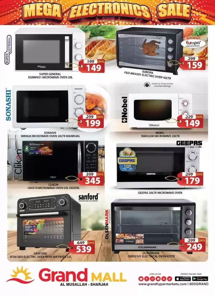 Mega Celebration Sale - Grand Mall Sharjah from 31 January to 5 February 2025 - Offers page 7