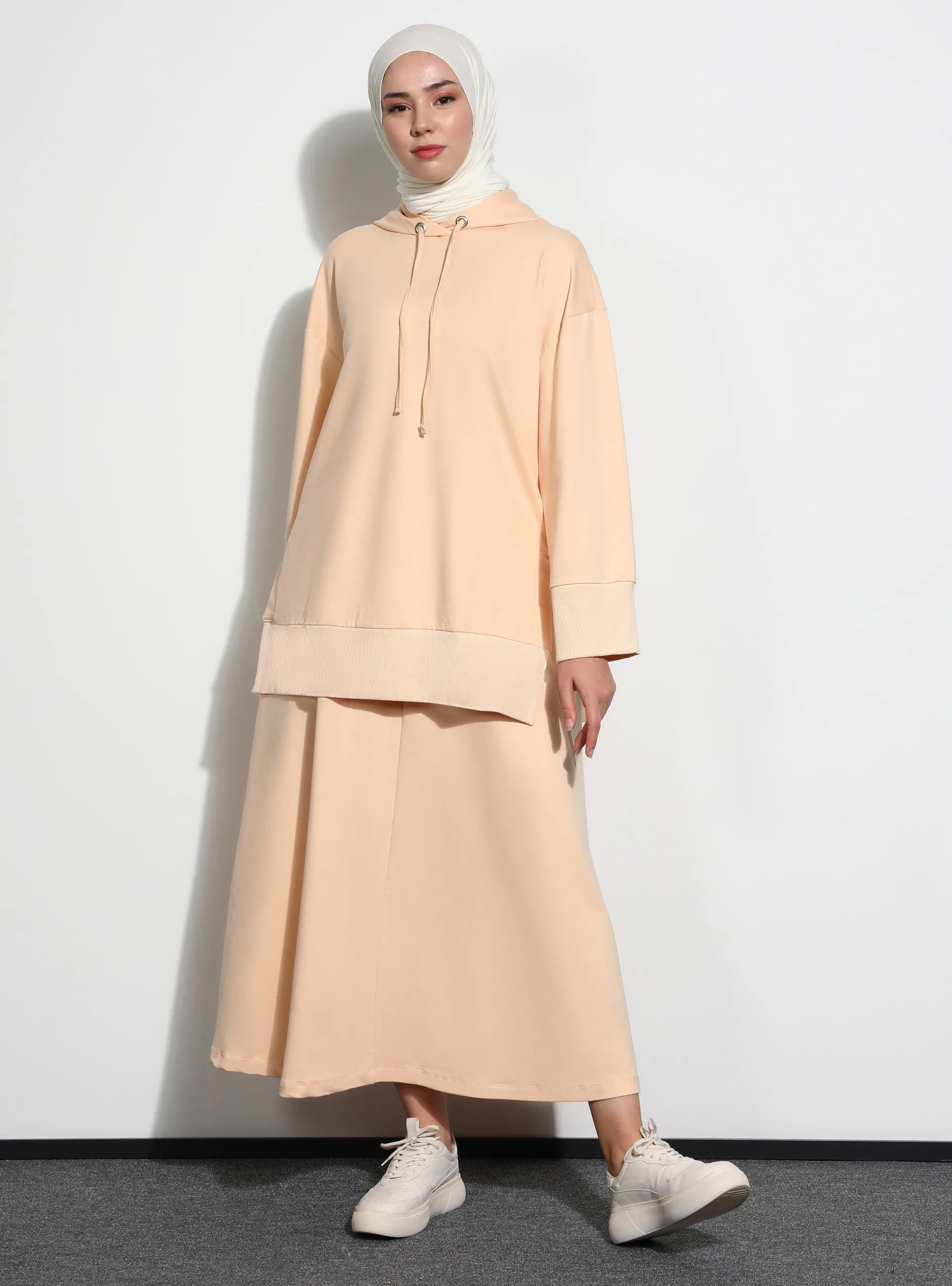 Beige - Unlined - Skirt