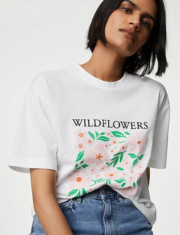 Pure Cotton Printed T-Shirt