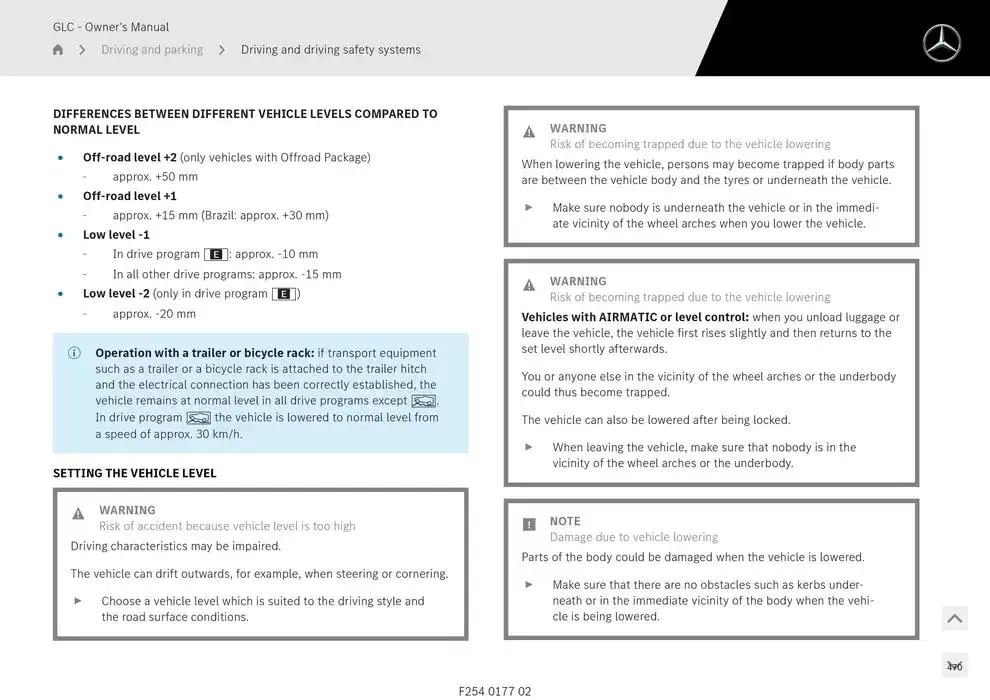 GLC SUV from 14 January to 30 April 2025 - Offers page 470