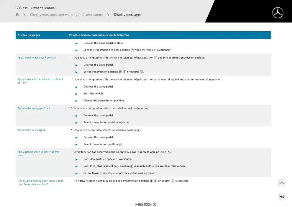 G-Class SUV from 14 January to 30 April 2025 - Offers page 798