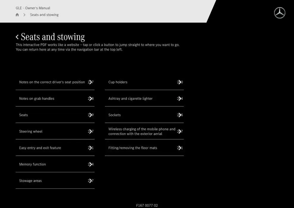 GLE SUV from 14 January to 30 April 2025 - Offers page 226