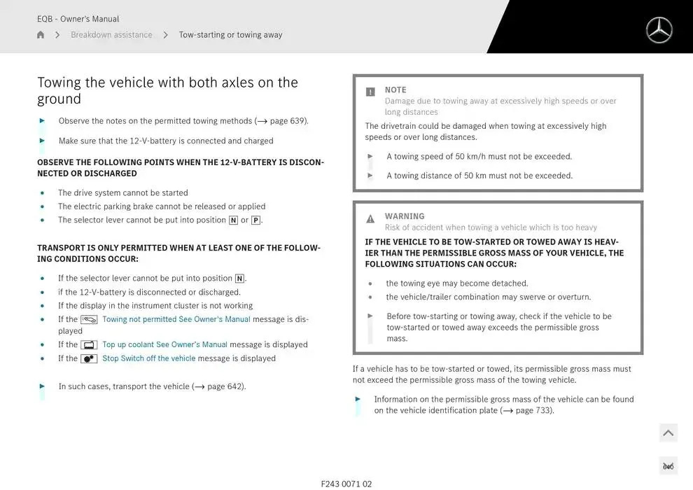 EQB SUV from 14 January to 30 April 2025 - Offers page 640