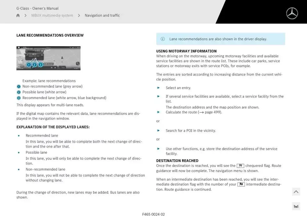 G-Class SUV from 14 January to 30 April 2025 - Offers page 510